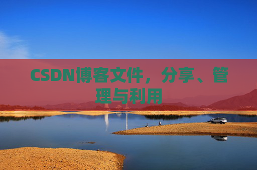 CSDN博客文件，分享、管理与利用